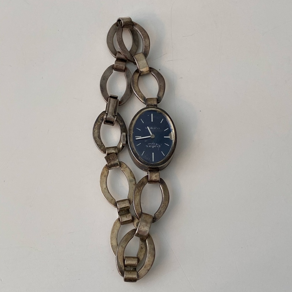 Reduced! vintage Pallas ladies watch .835 silver - Picture 2 of 4